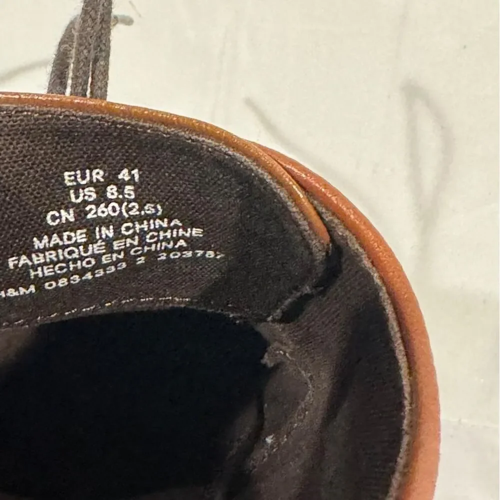 H-m Men's Brown Oxfords